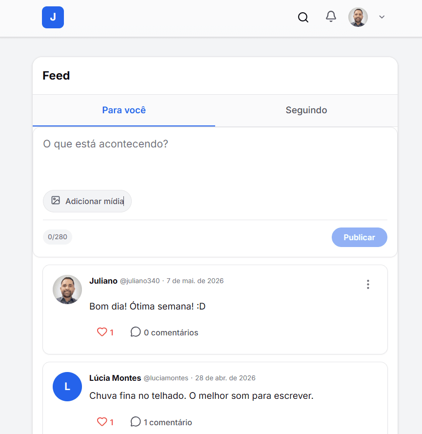 JVerso - Rede Social